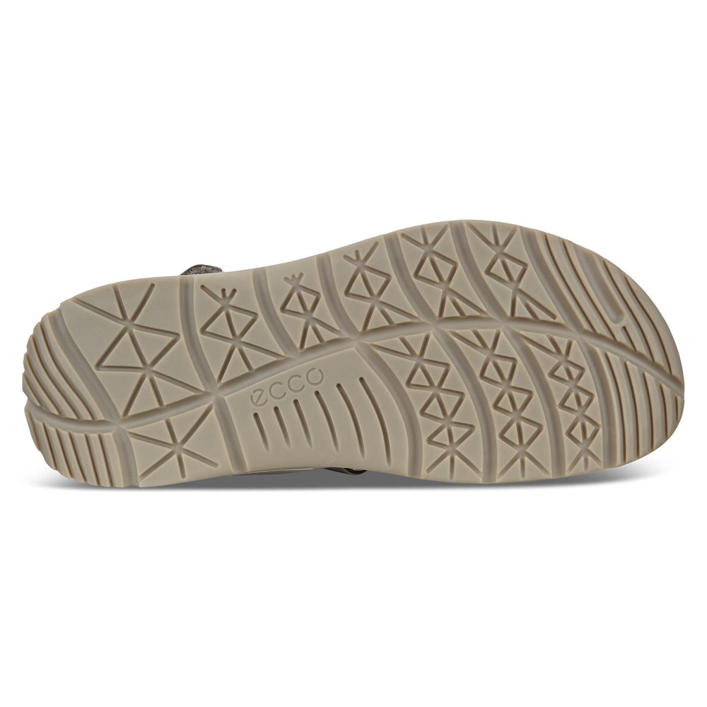 ECCO Womens Sandals Beige - X-Trinsic. Flat - HGO-370824